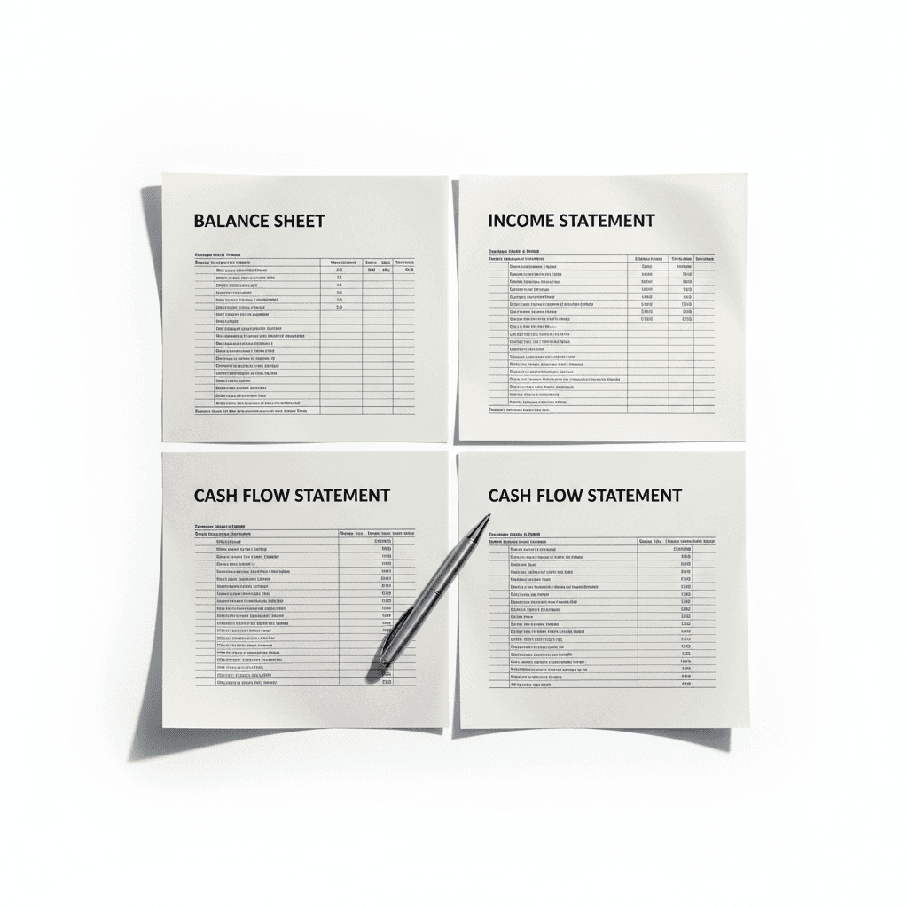 Prepared financial statements